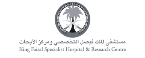 king faisal black and white logo